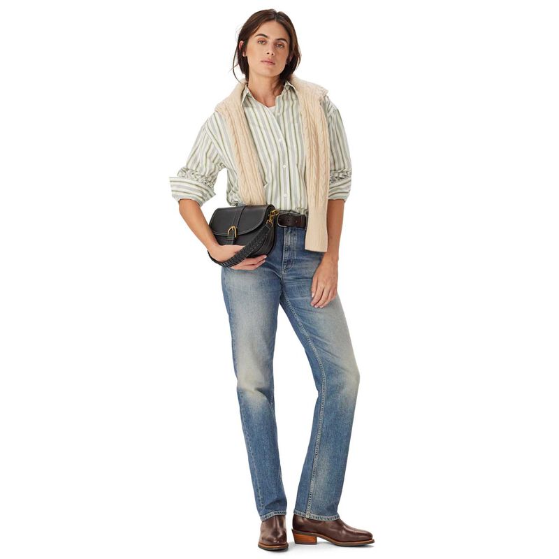 R.M. Williams Hopeland Poplin Stripe Shirt image number 3